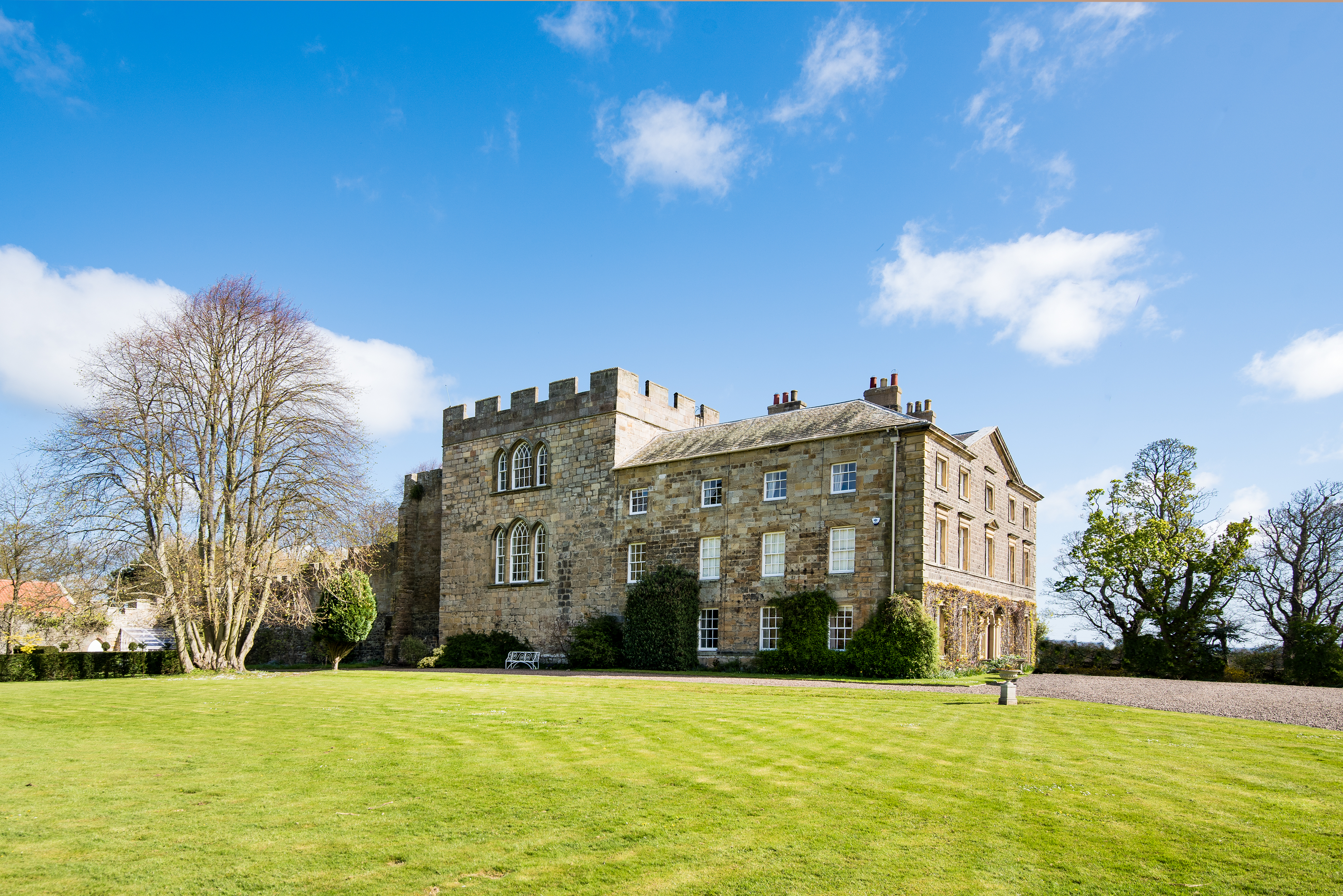 Craster Tower Penthouse - external view in grounds