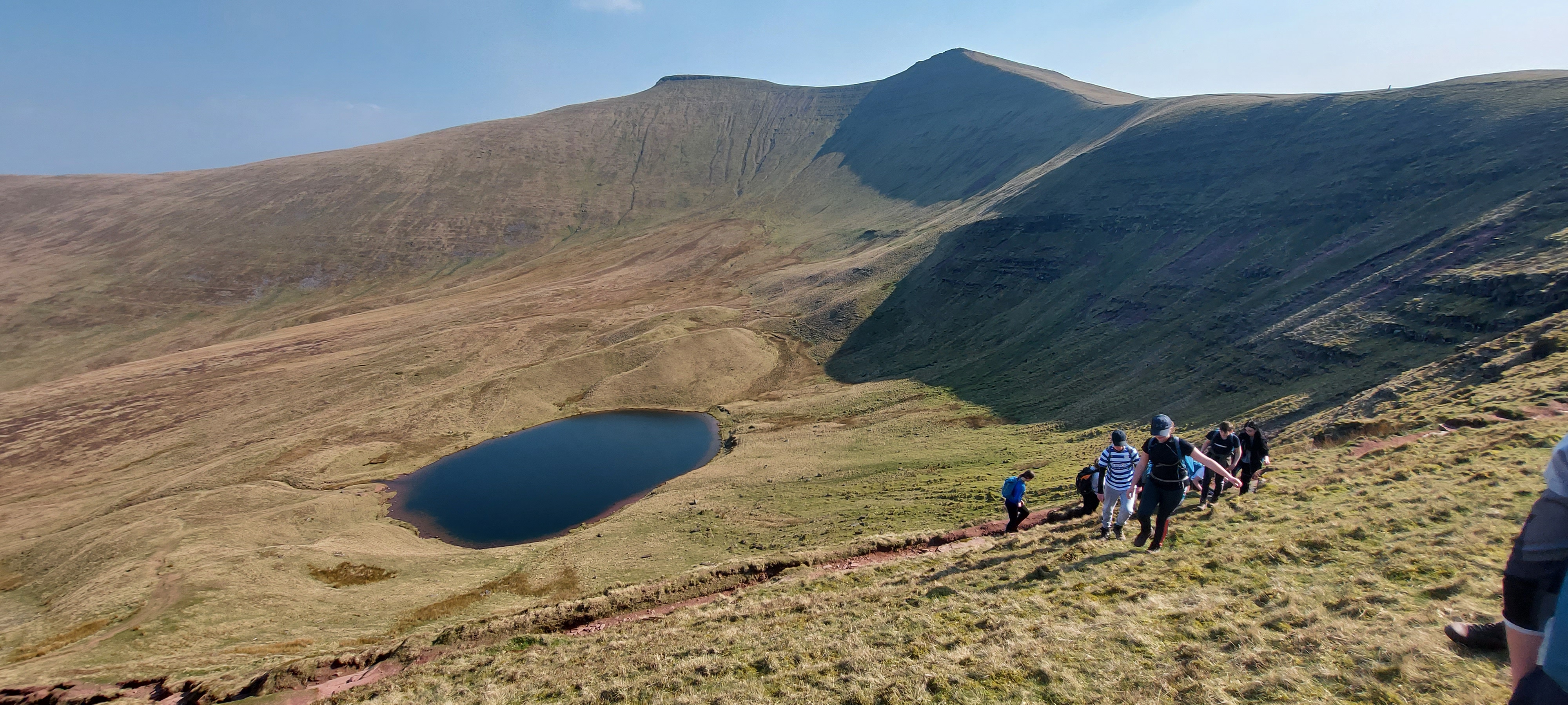 Lodge at Plas Pencelli - opportunities for walking and outdoor activities in the mountains
