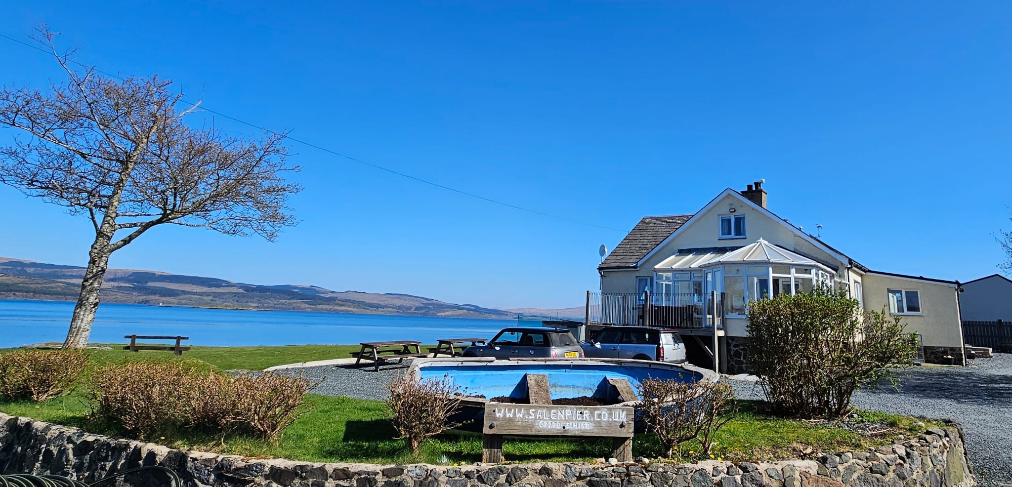 Salen Pier Holidays - glorious seaside holiday house