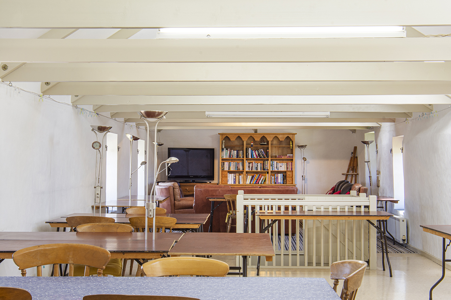 Bodrugan - Stables has a great communal dining space