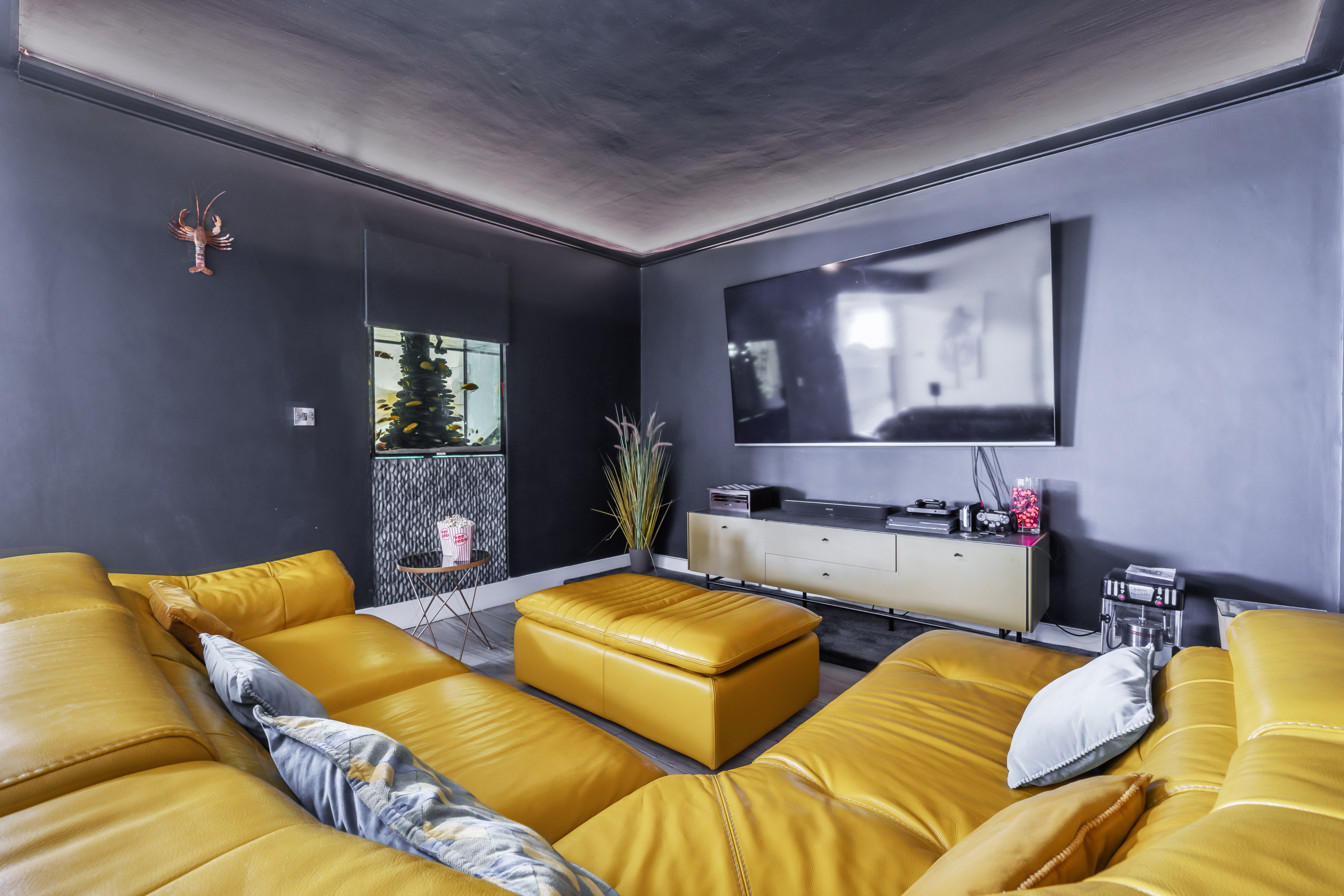 Beach House - somewhere to watch a movie with plush cinema style seating and large screen