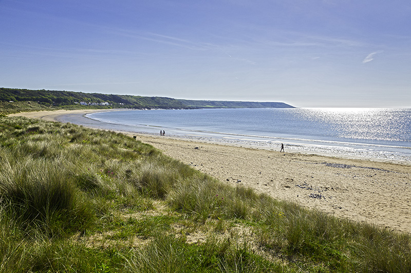Ty Borfa -glorious Port Eynon Blue Flag beach