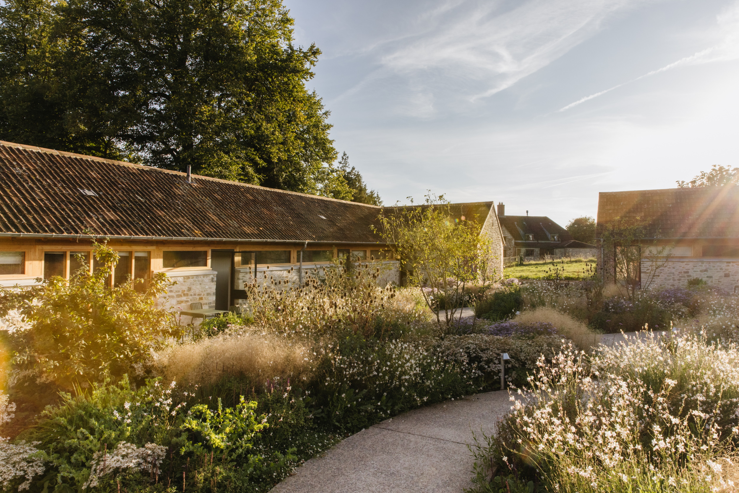 Wraxhall Yard - cottages located in delightful gardens