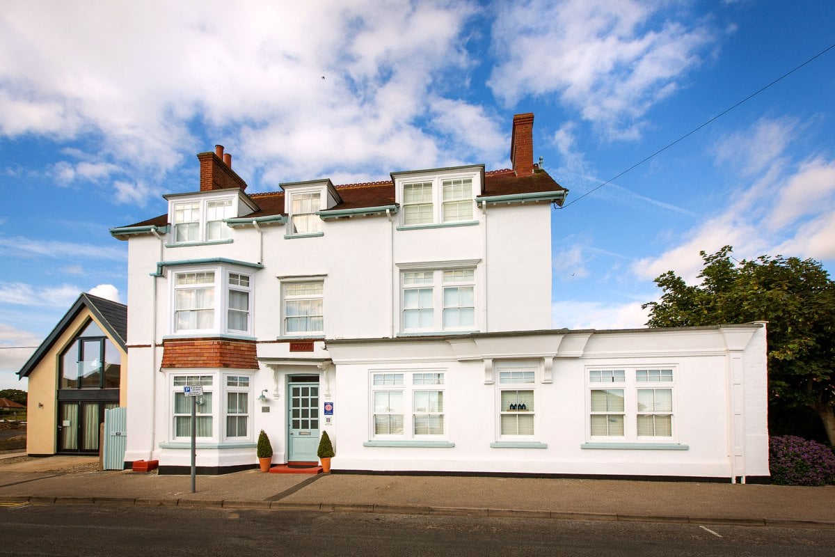 Beach House Mundesley from the outside