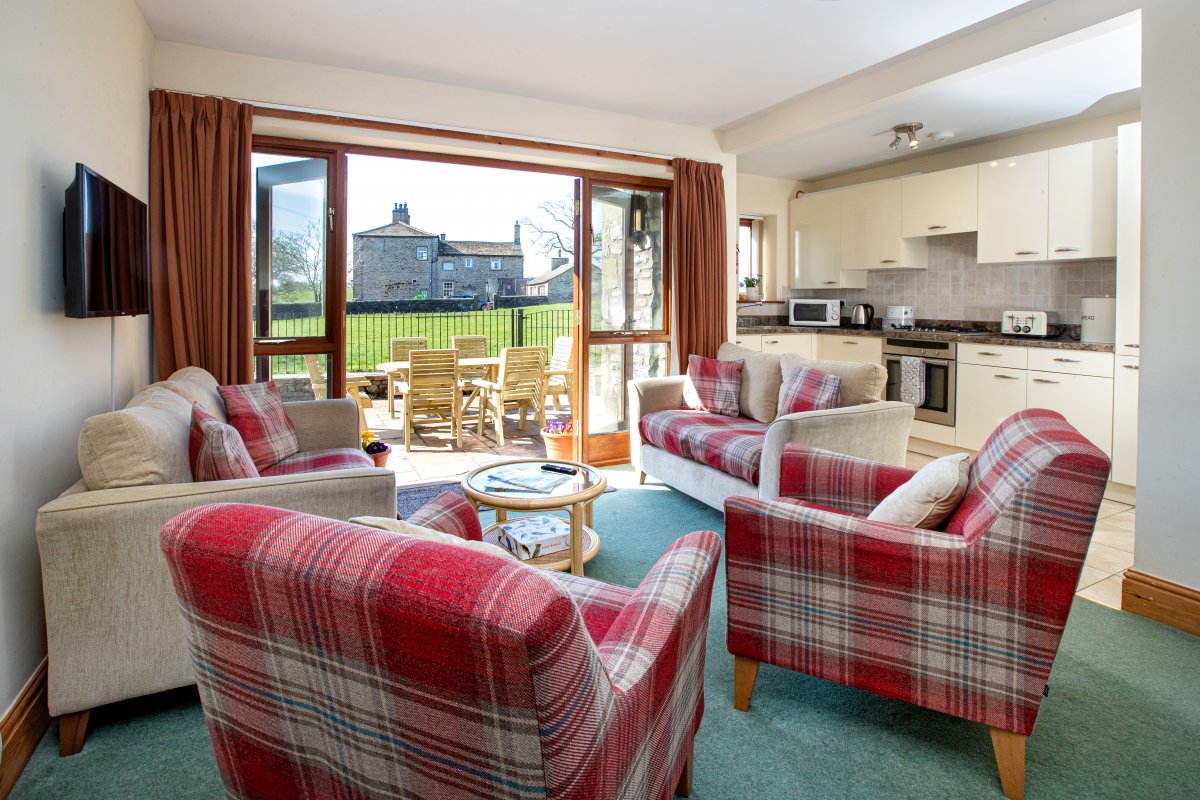 Mickleber Cottage - Ground Floor Living Room and Kitchen