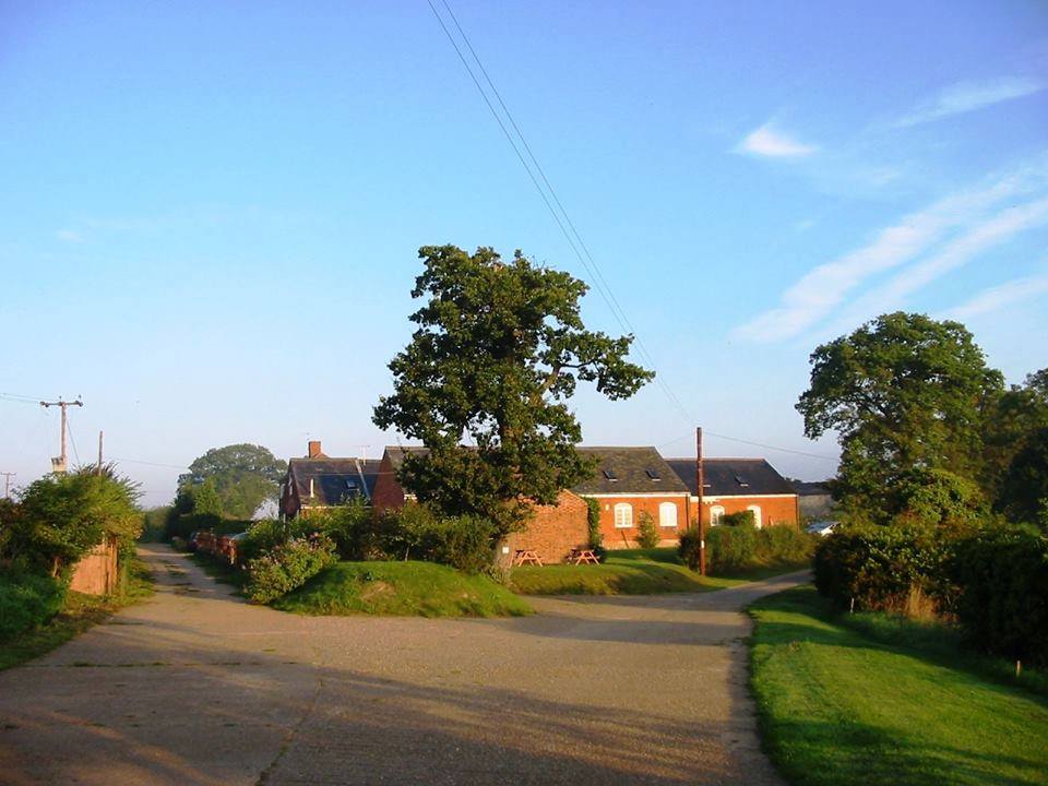 The outside of the cottages