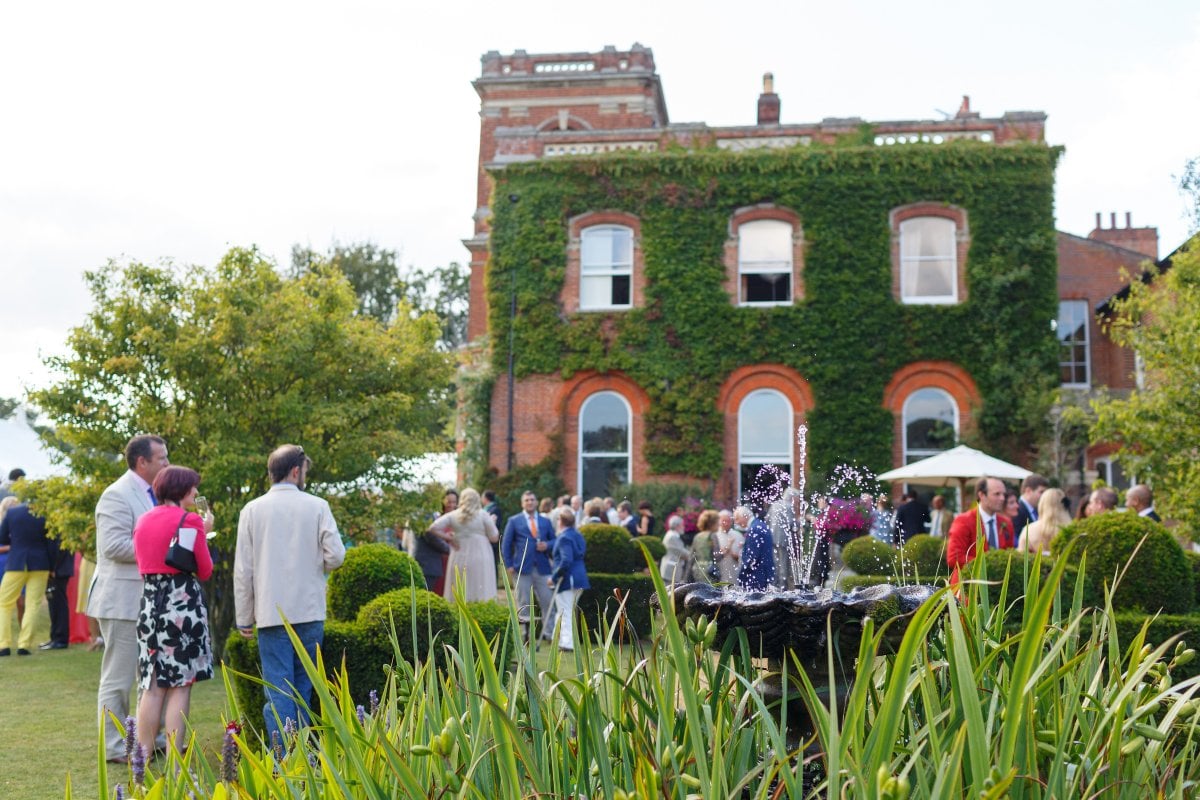 The Parterre is perfect for drinks or just relaxing