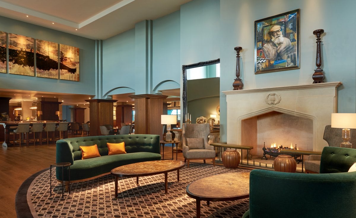 Hotel Lobby at Fairmont
