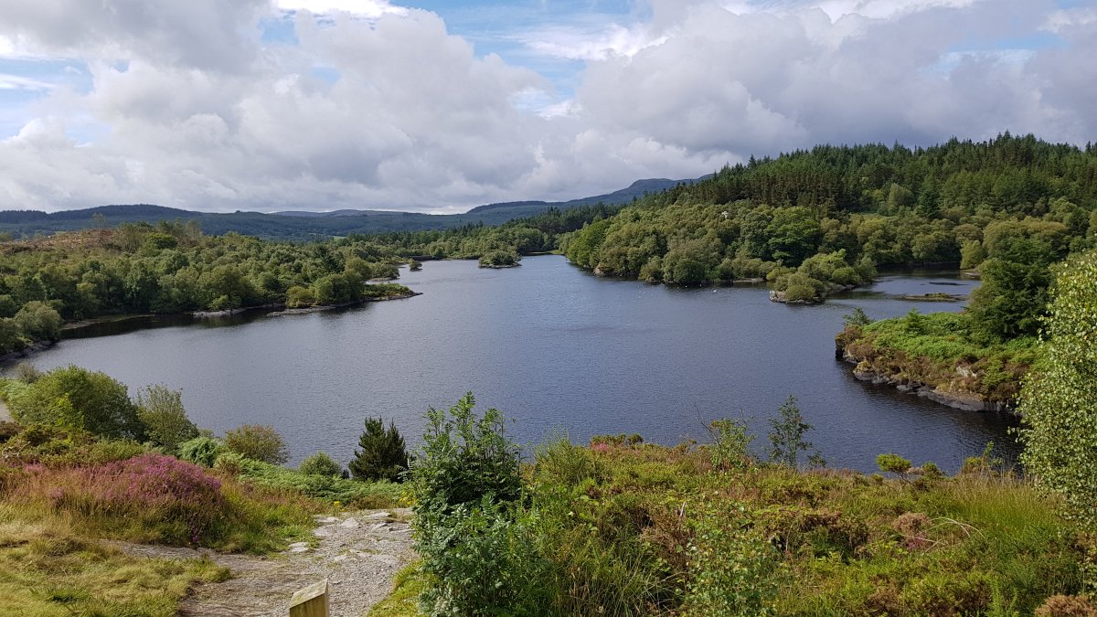 Llyn Elsi a short walk from the centre