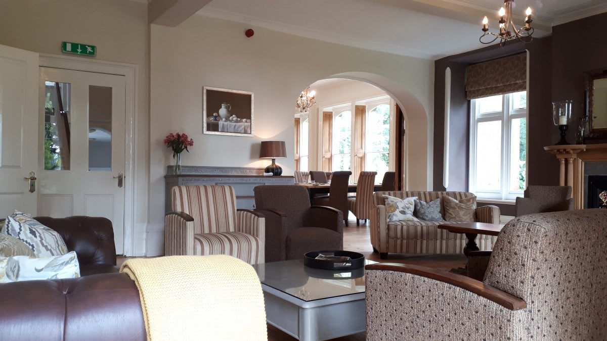 Open plan living space