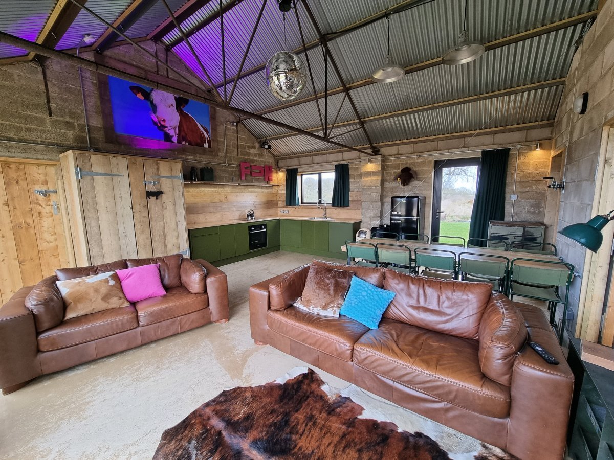 Cow Shed sofas