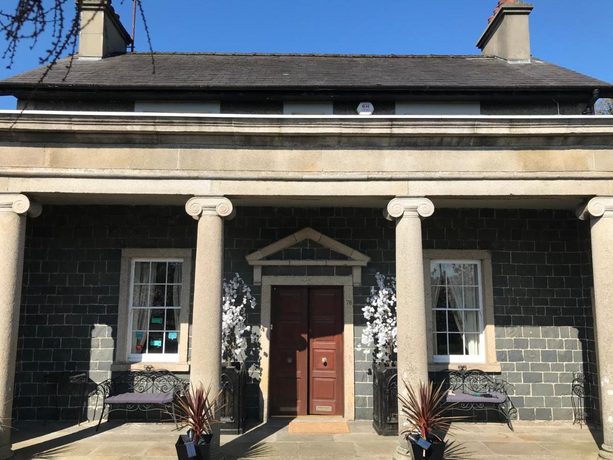 Front of Georgian Villa with Columns