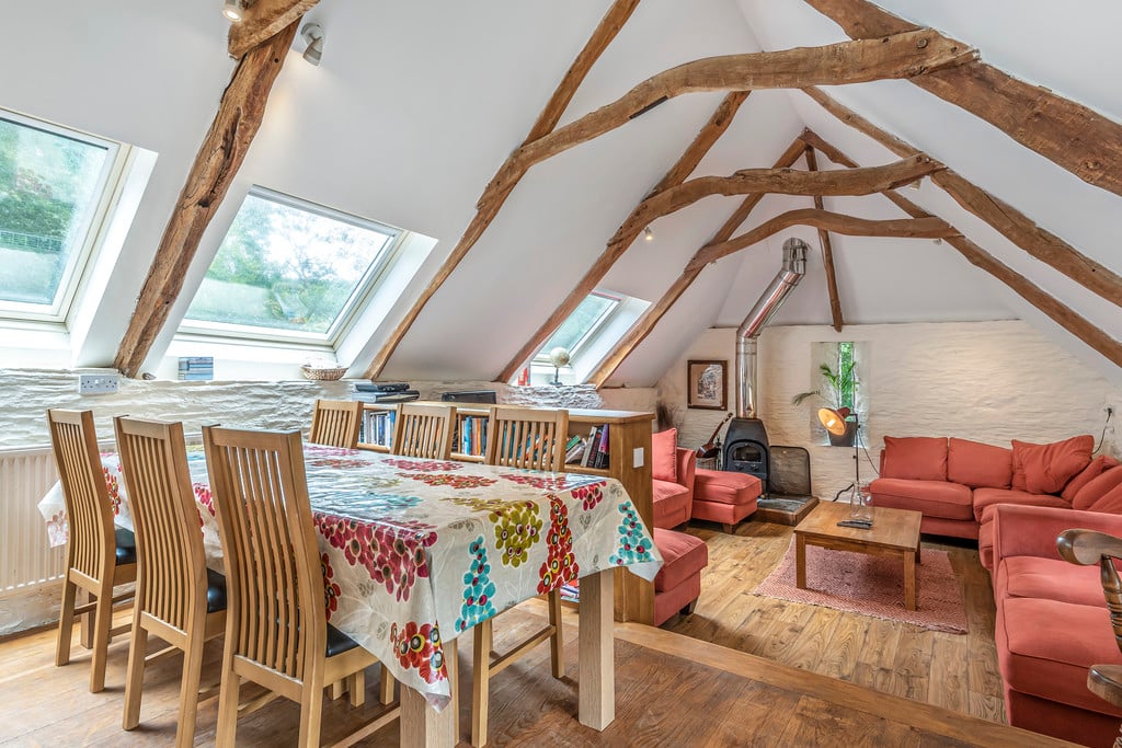 Barn open plan kitchen / breakfast room seating up to 12 / sitting room