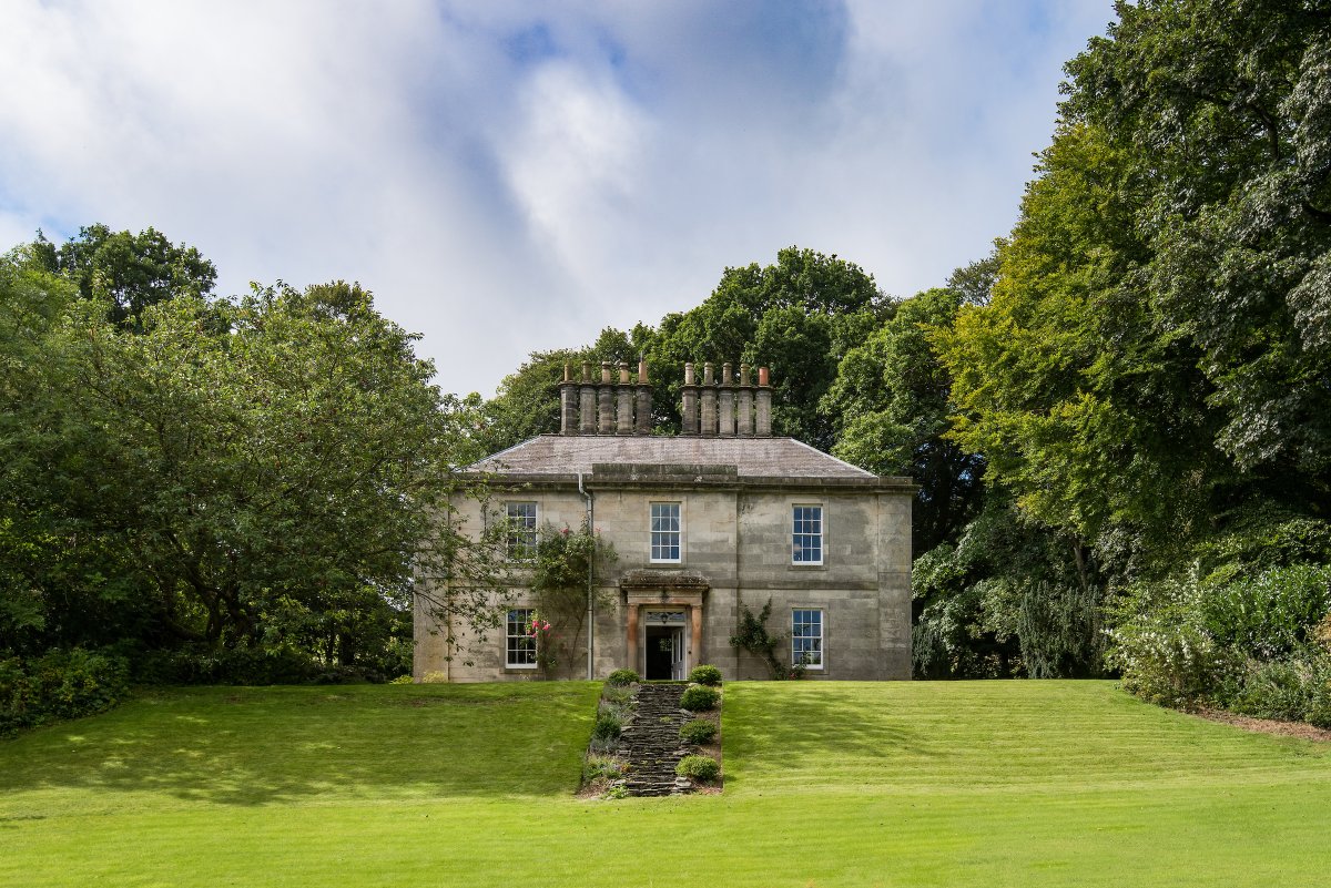 Front view of house