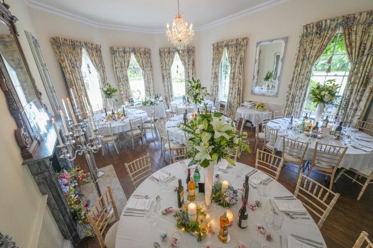 Dining capacity - indoor ceremony room