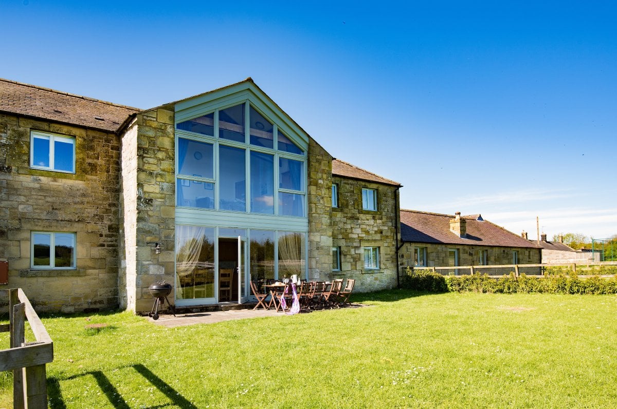 Cheviot View with full height glass to take in the views