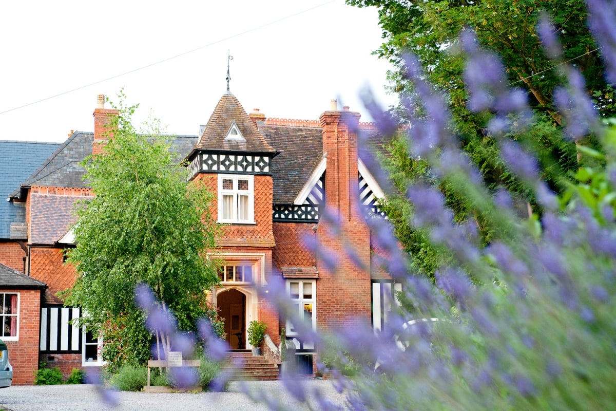 Front view of The Priory