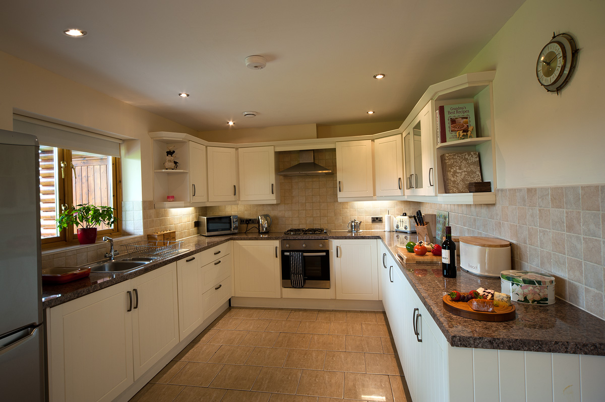 Kitchen Area in Poplar Lodge