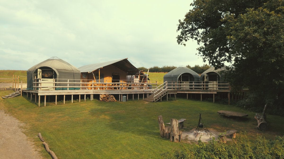 Withybed Yurt site