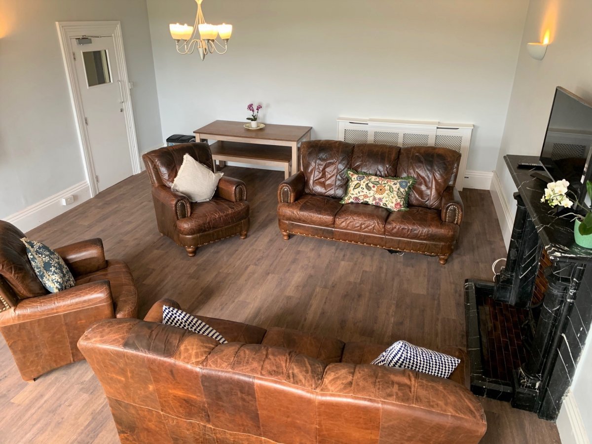 Sitting room at Uplands