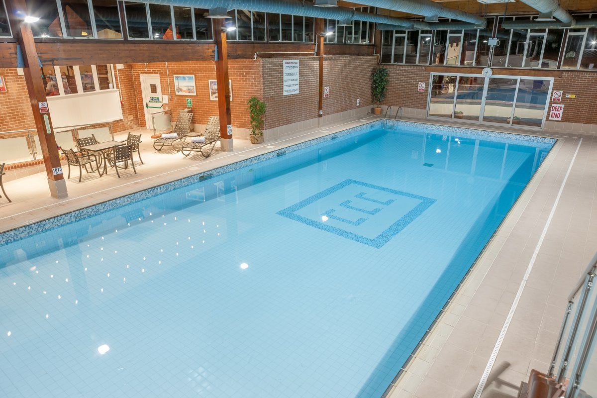 Indoor pool at Cromer Country Club