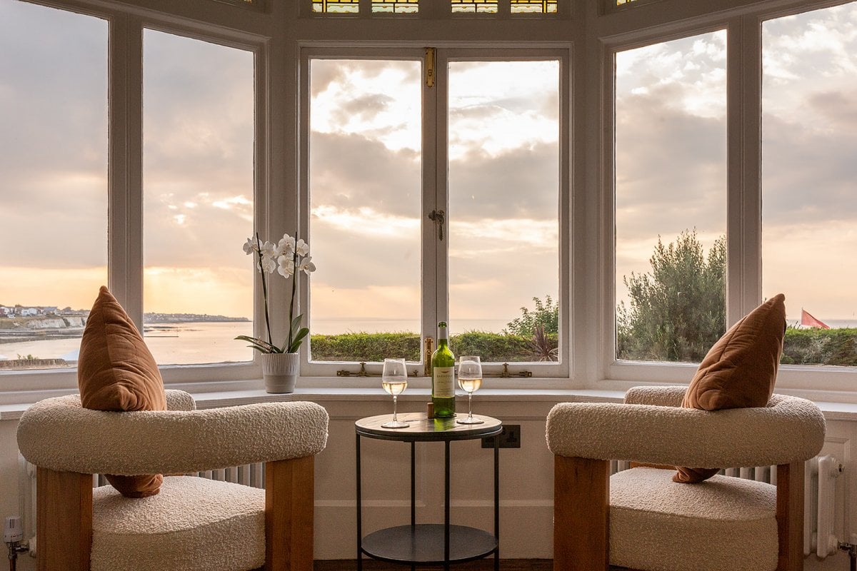 West Bay House - fabulous views from the house
