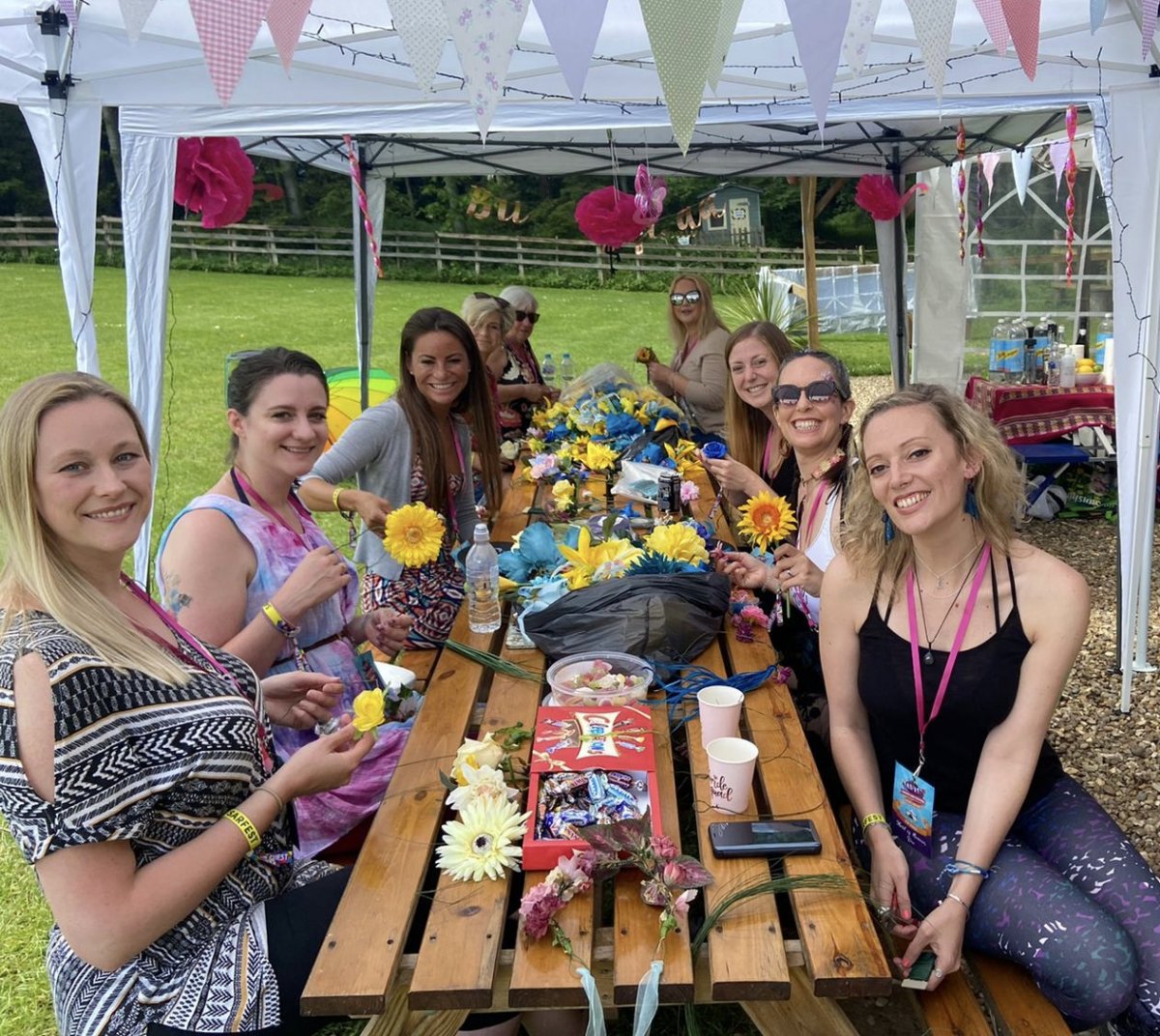 Hen do celebration at Keepers Meadow