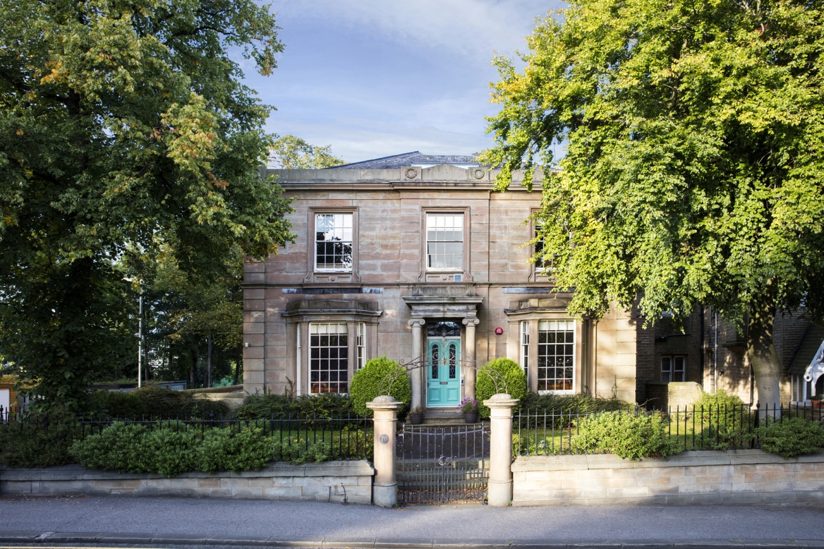 The Frontage of Grade II listed Norfolk House