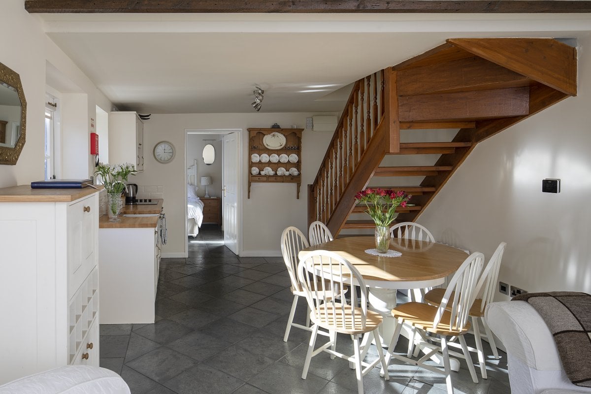 Kitchen / dining area in The Stable Block