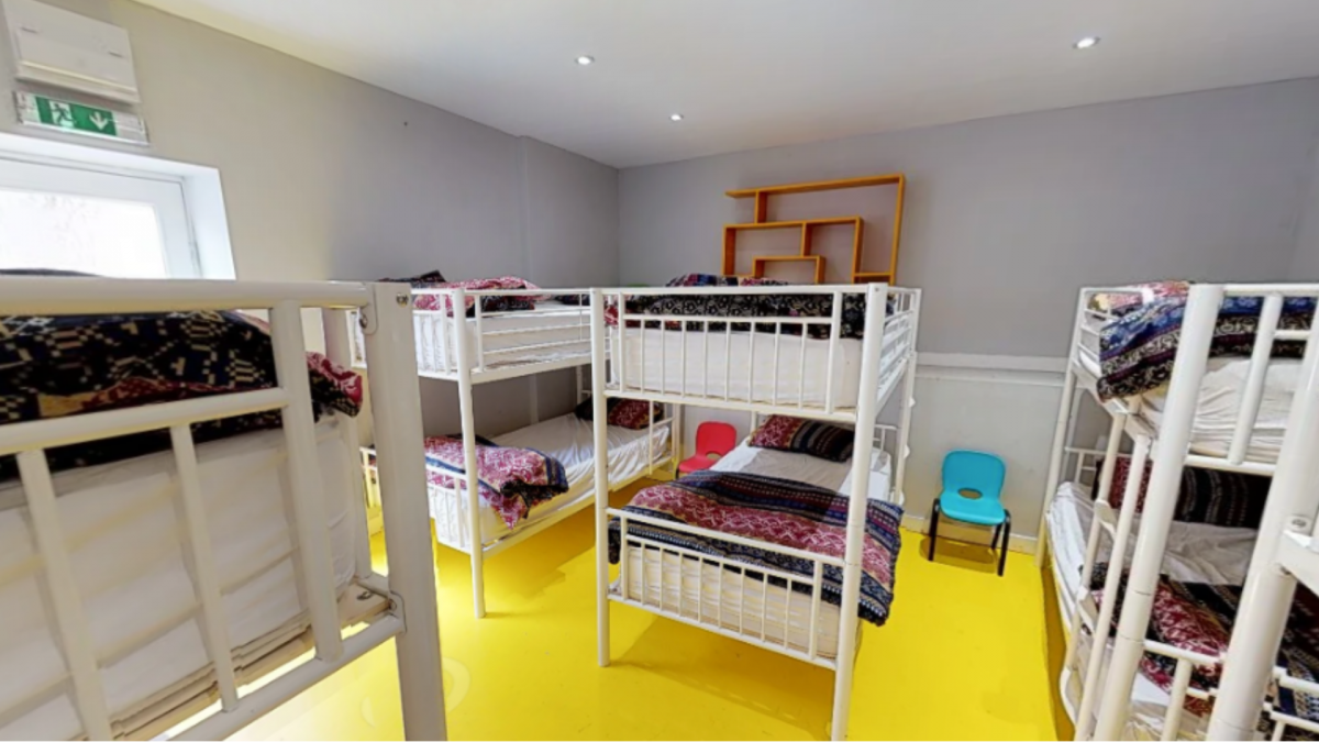 Bunk room at The Bluebell