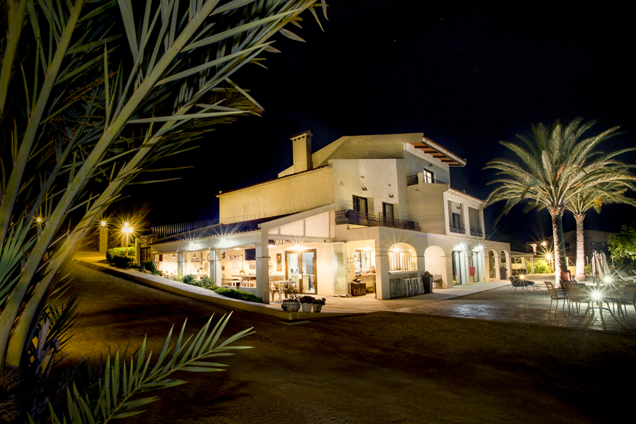 Camp el Planet at night