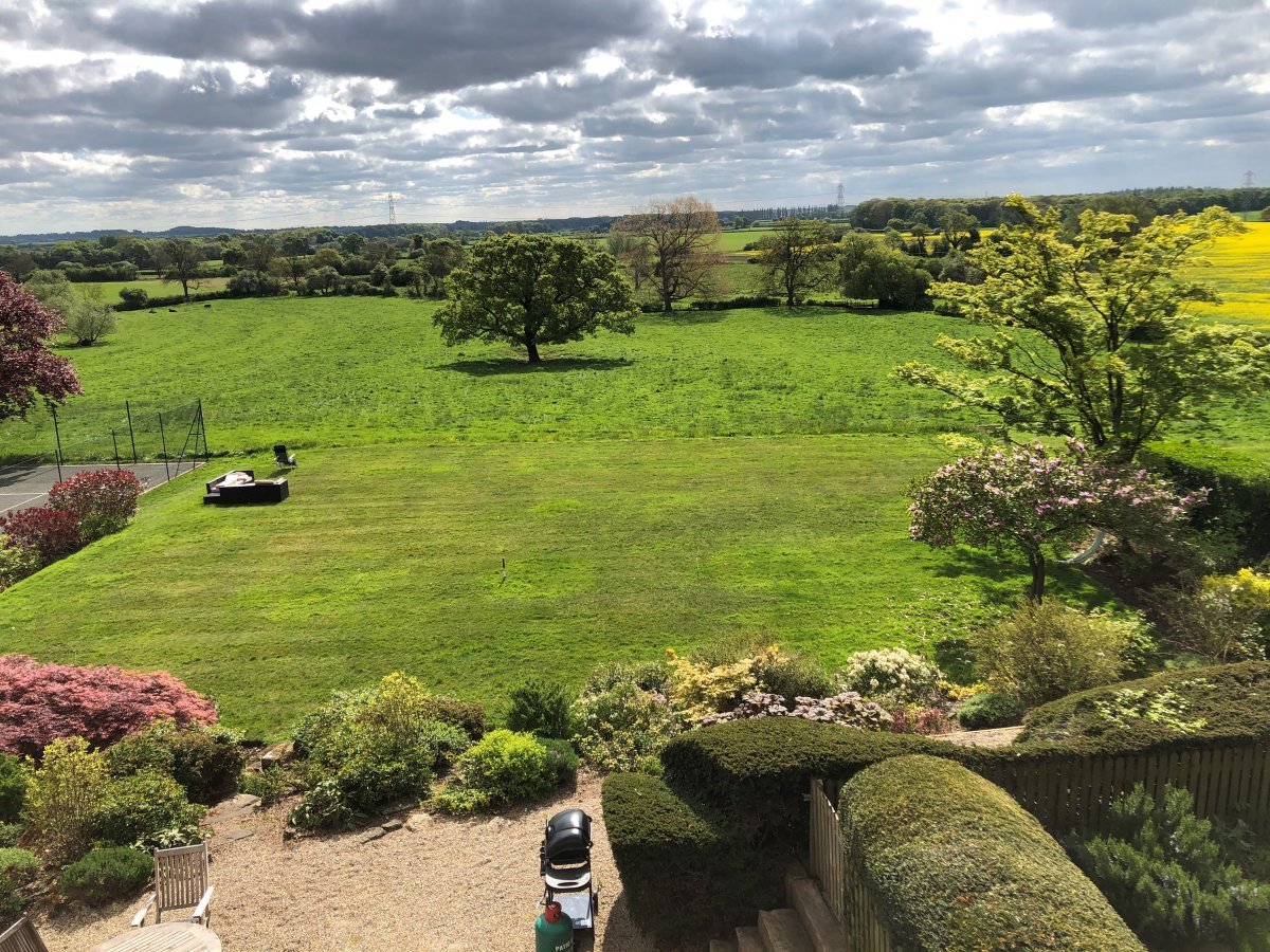 View from the bedrooms