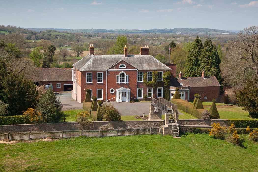 Barton Court Georgian Manor House In Herefordshire