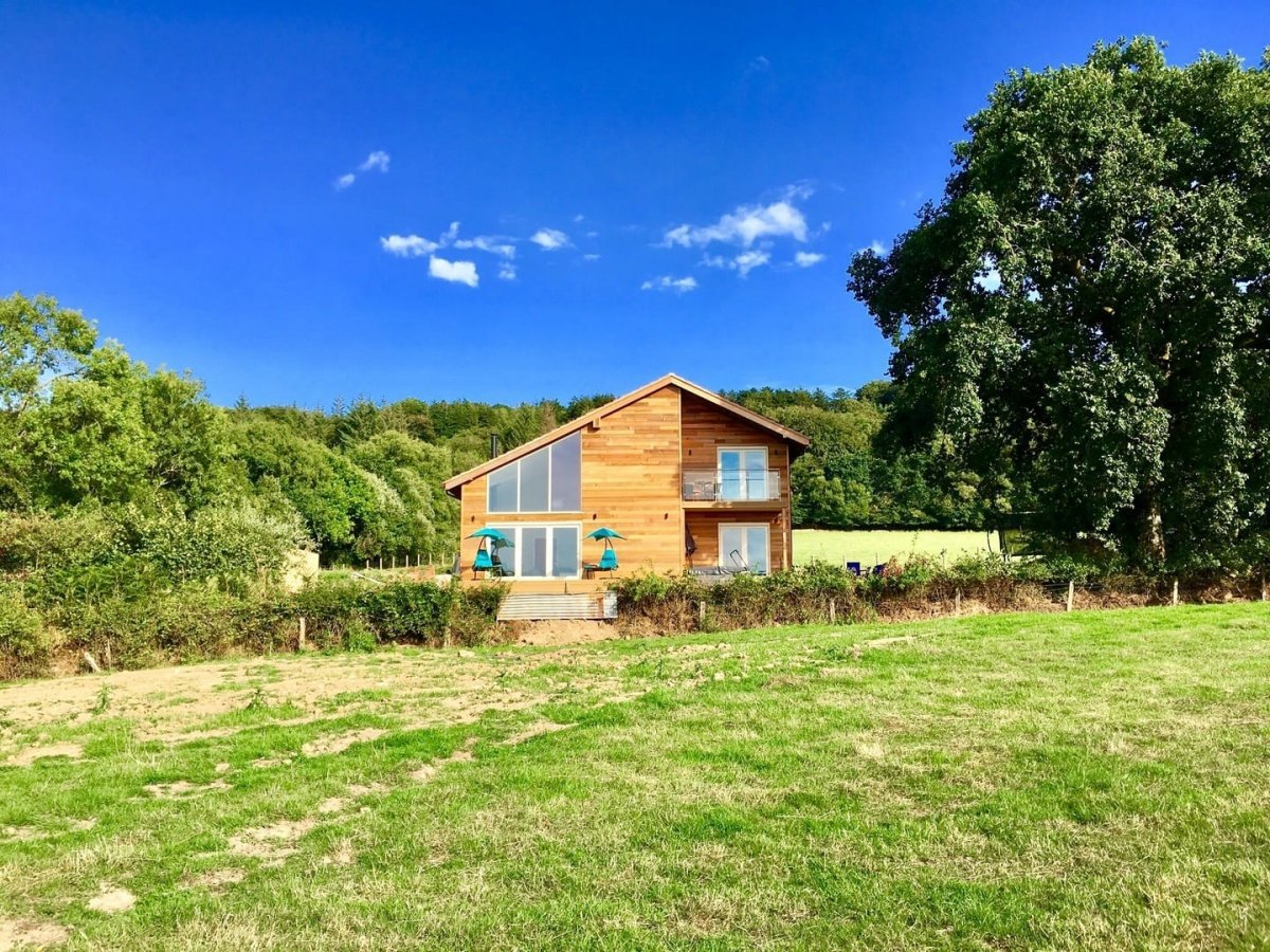 Blackdown Views - eco house exterior