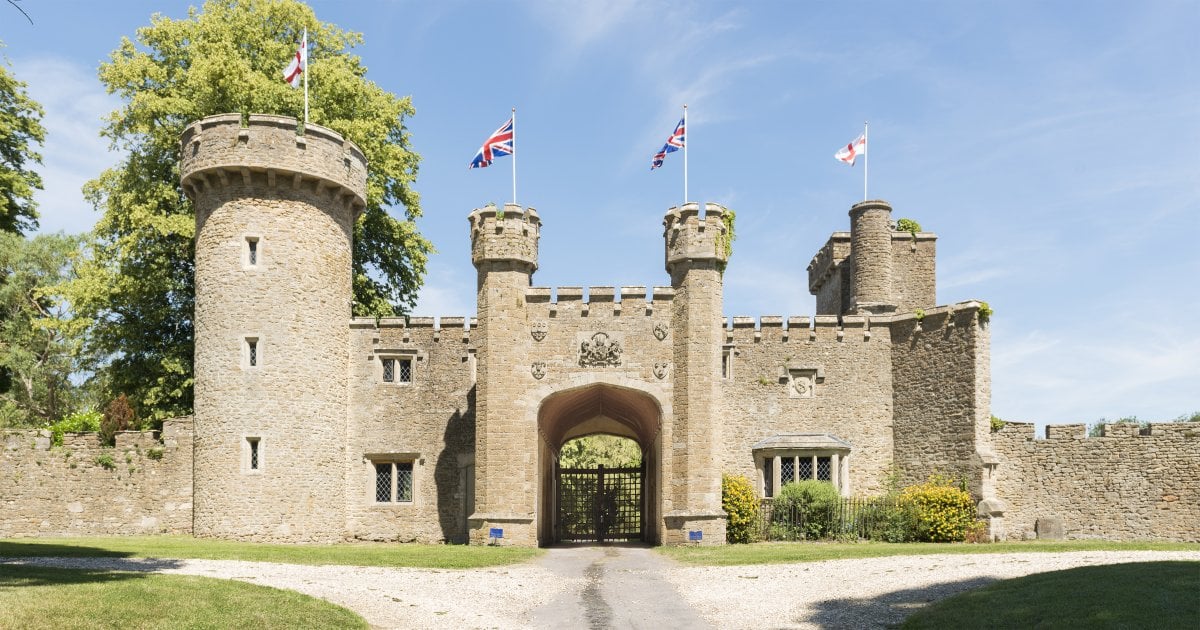 The Somerset Castle entrance