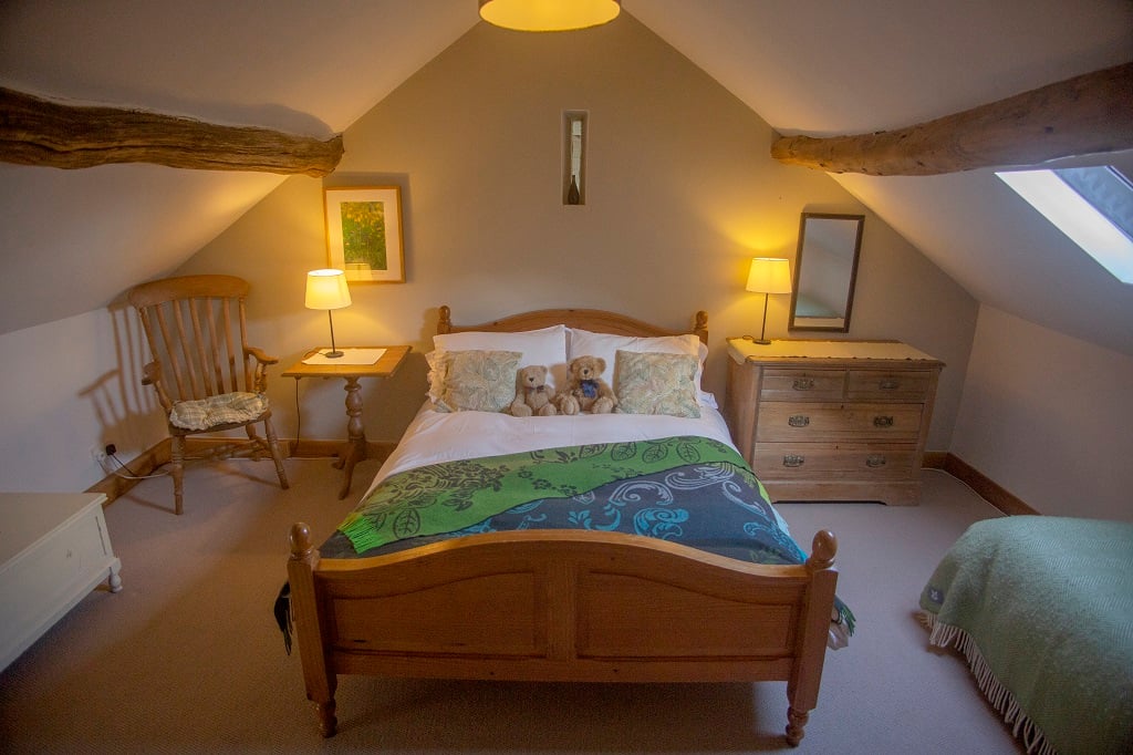 The Hayloft, family bedroom