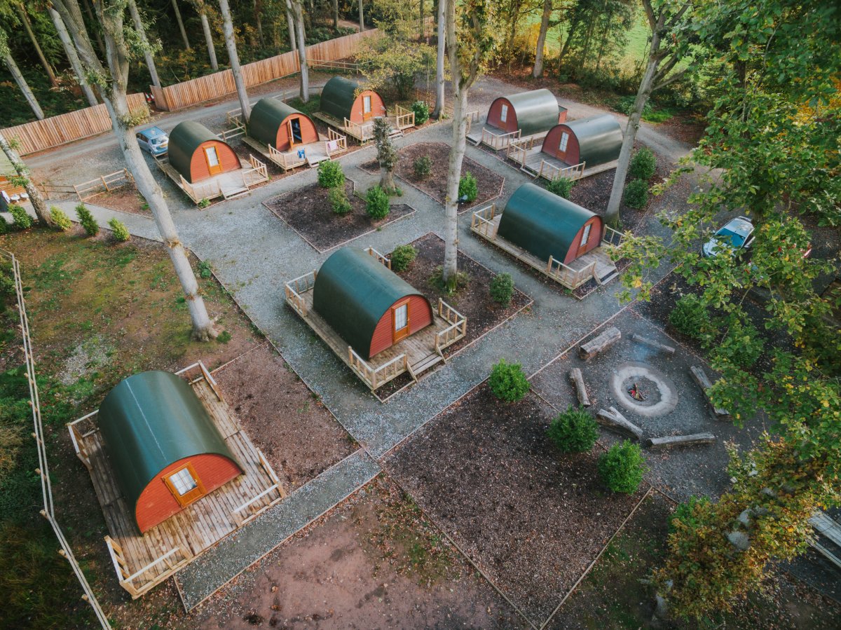 A whole Glamping Village for your group