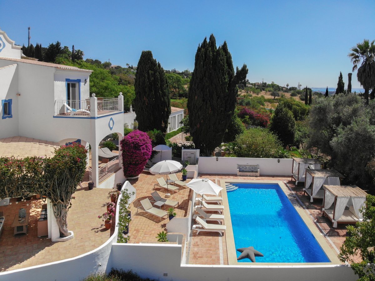 View of the pool