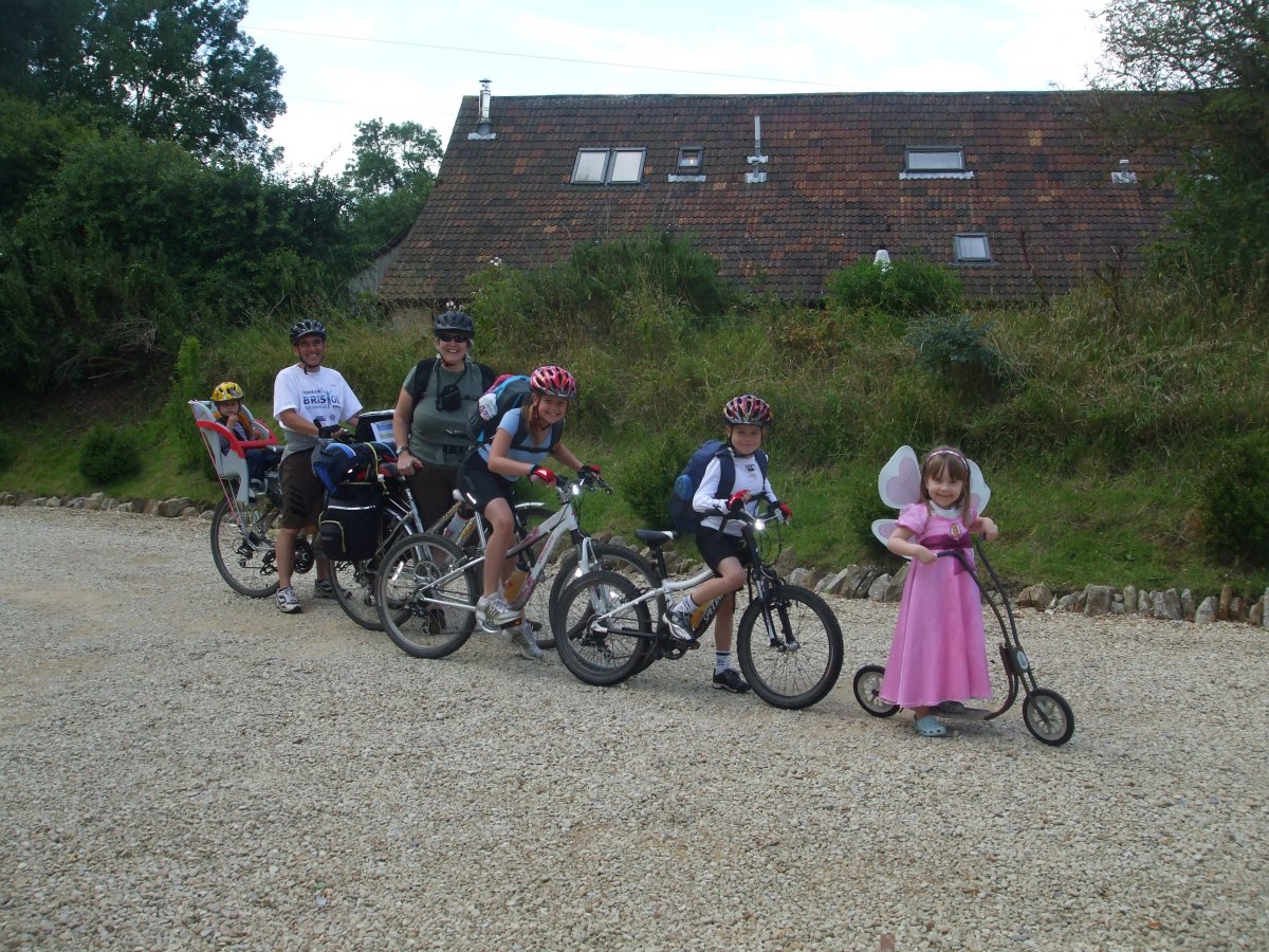Family fun in the garden