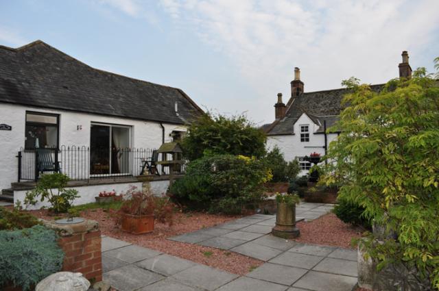 Entrance to cottage courtyard