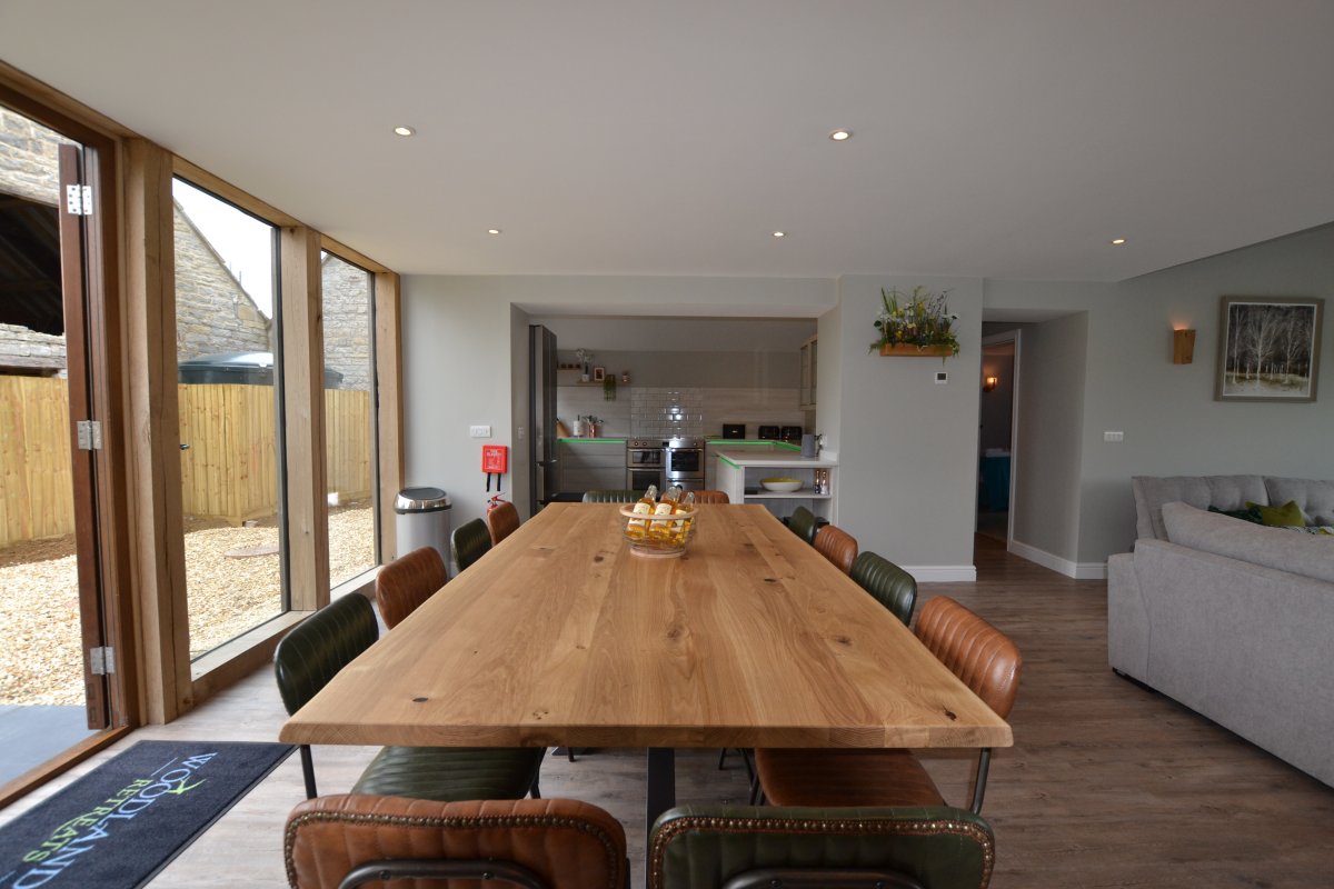 The Cider Barn dining table