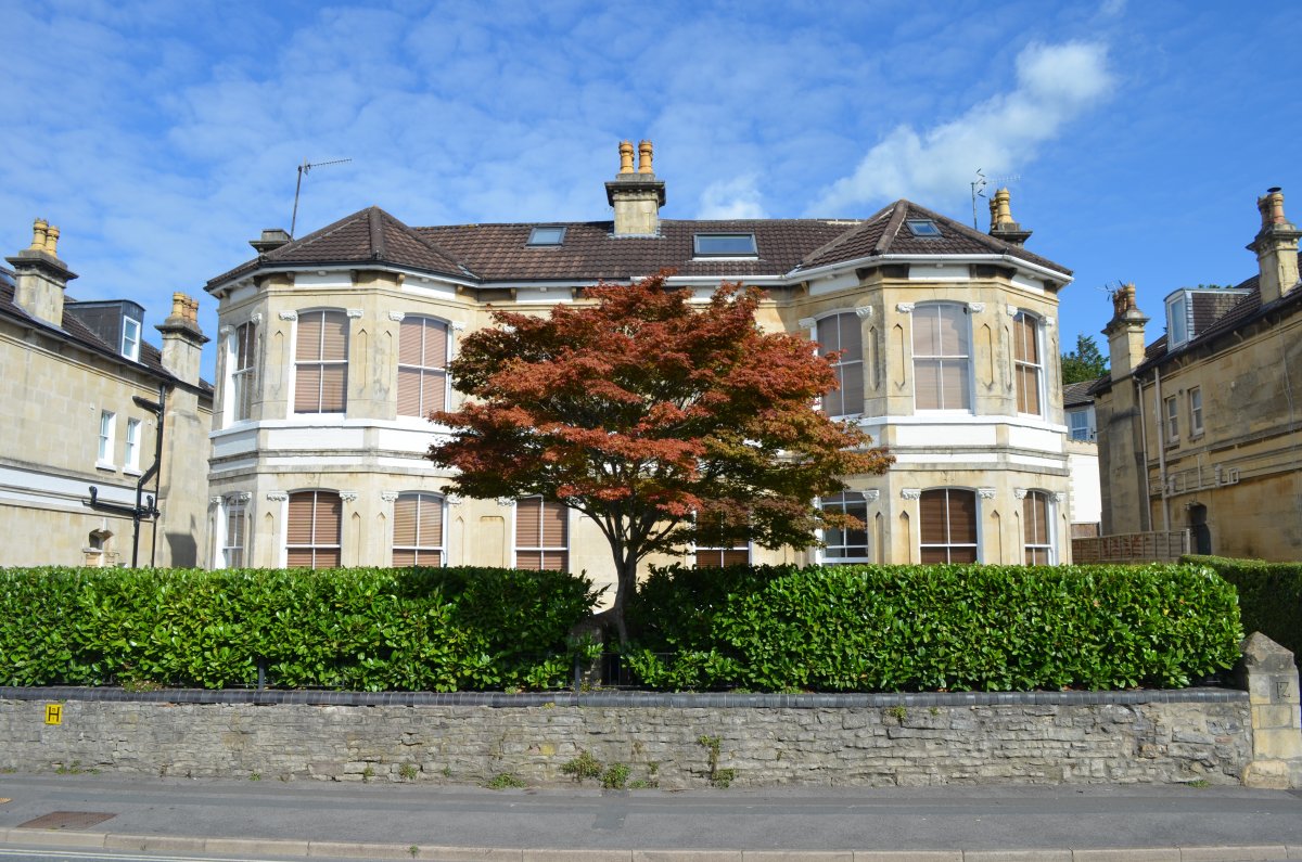 Front of house with 8 free car parking spaces