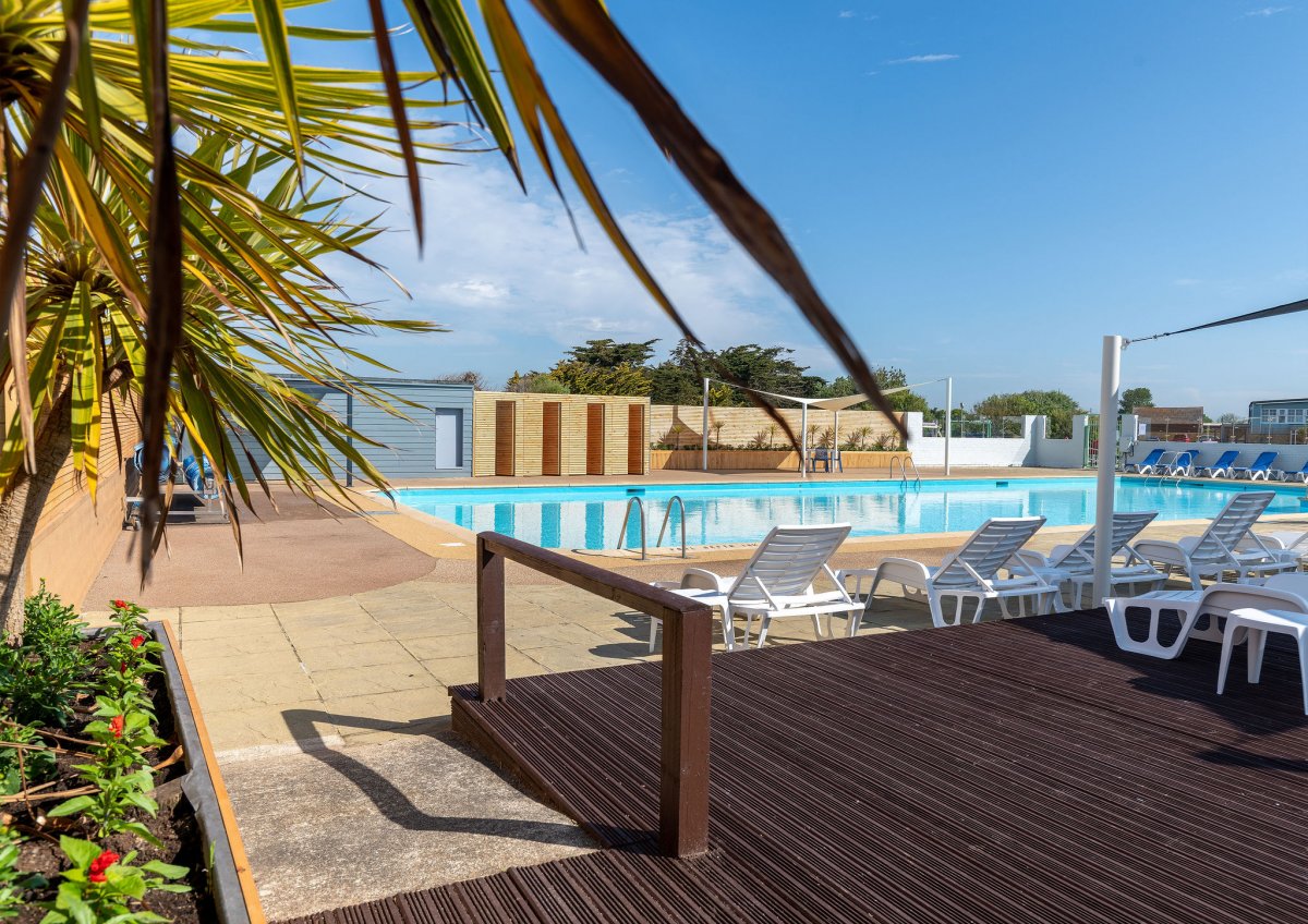 Medmerry - heated outdoor pool