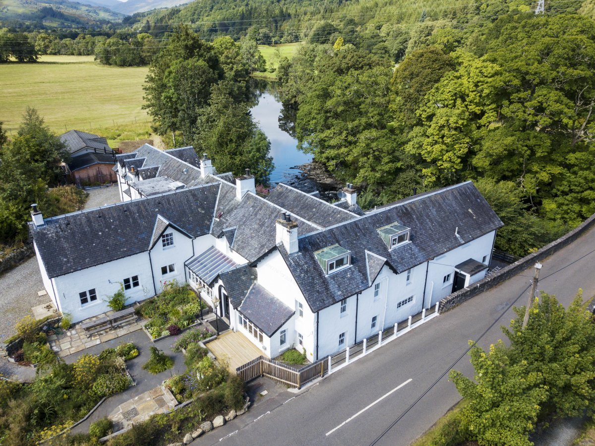 Bridge of Lochay House by River Lochay