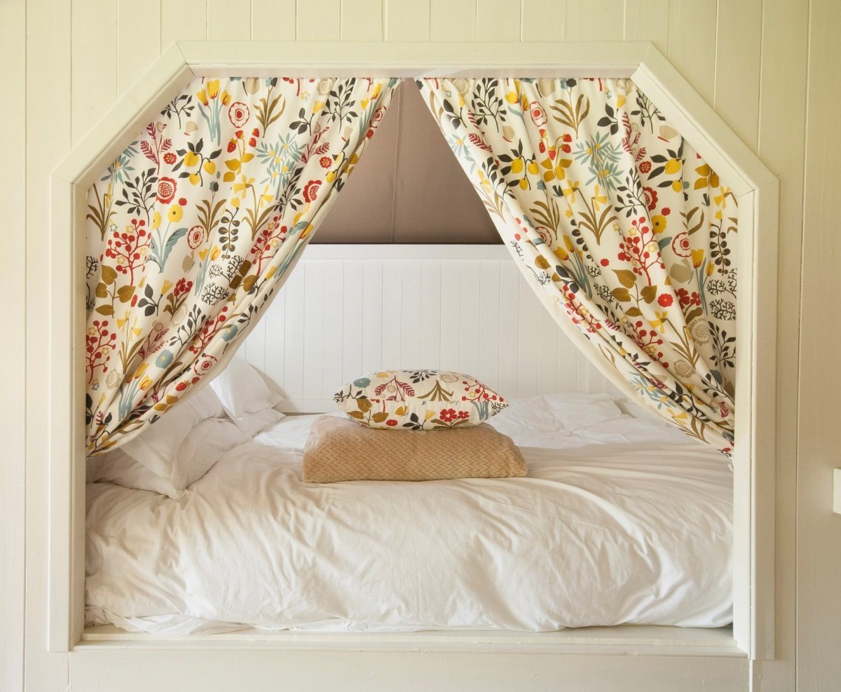 One of our cosy bedrooms in Camnant tent