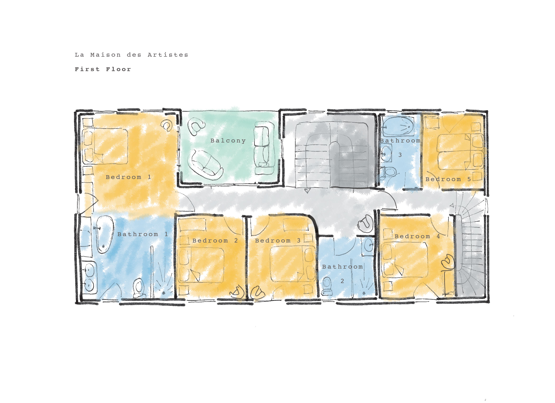 First floor plan