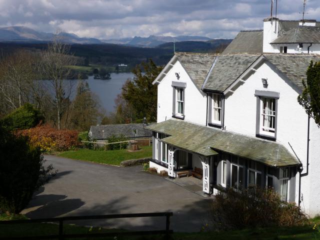 Ghyll Head with Windermere beyond.