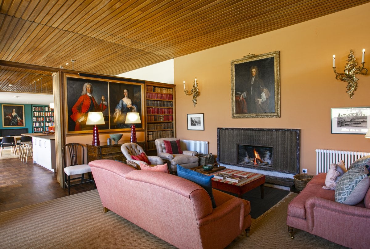 Leuchie Walled Garden - informal sitting room