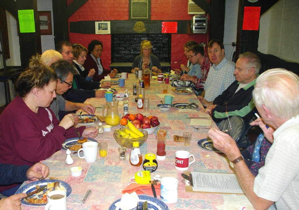 The Mill dining room