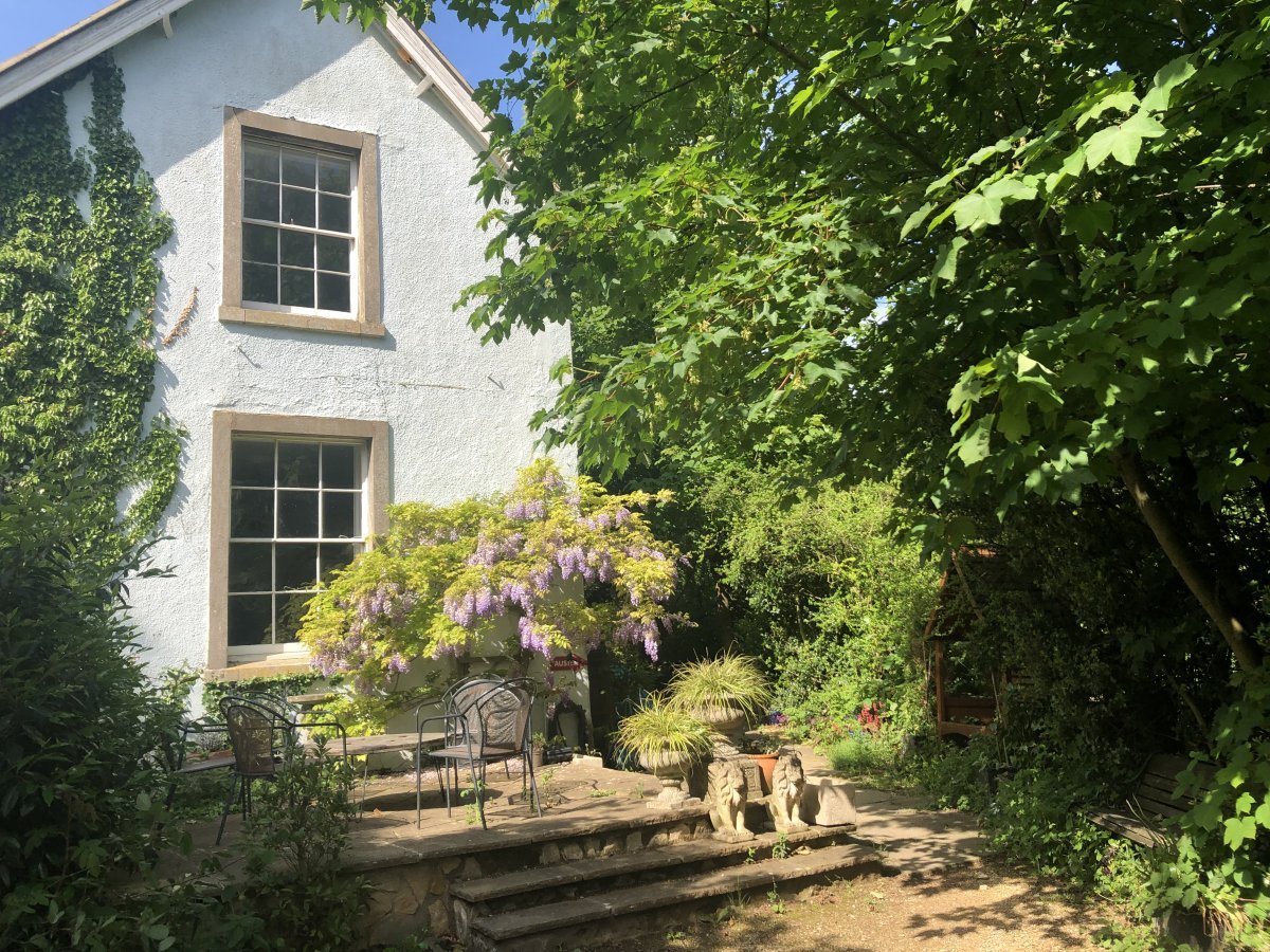 Austen House - South facing terrace